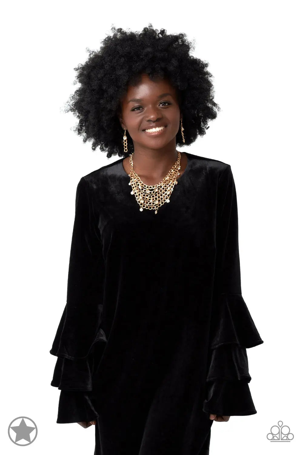 Paparazzi Accessories ✽ Fishing for Compliments - Gold Necklace✽Flat Rate Ship $4.50✽ - Image #4