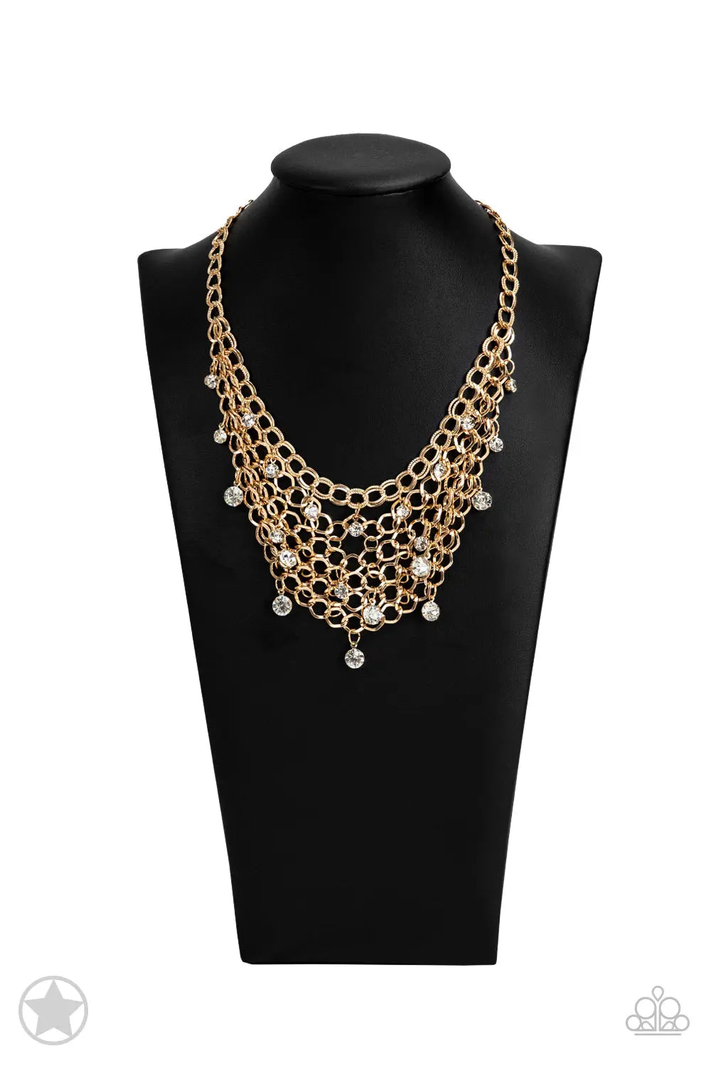 Paparazzi Accessories ✽ Fishing for Compliments - Gold Necklace✽Flat Rate Ship $4.50✽ - Image #5