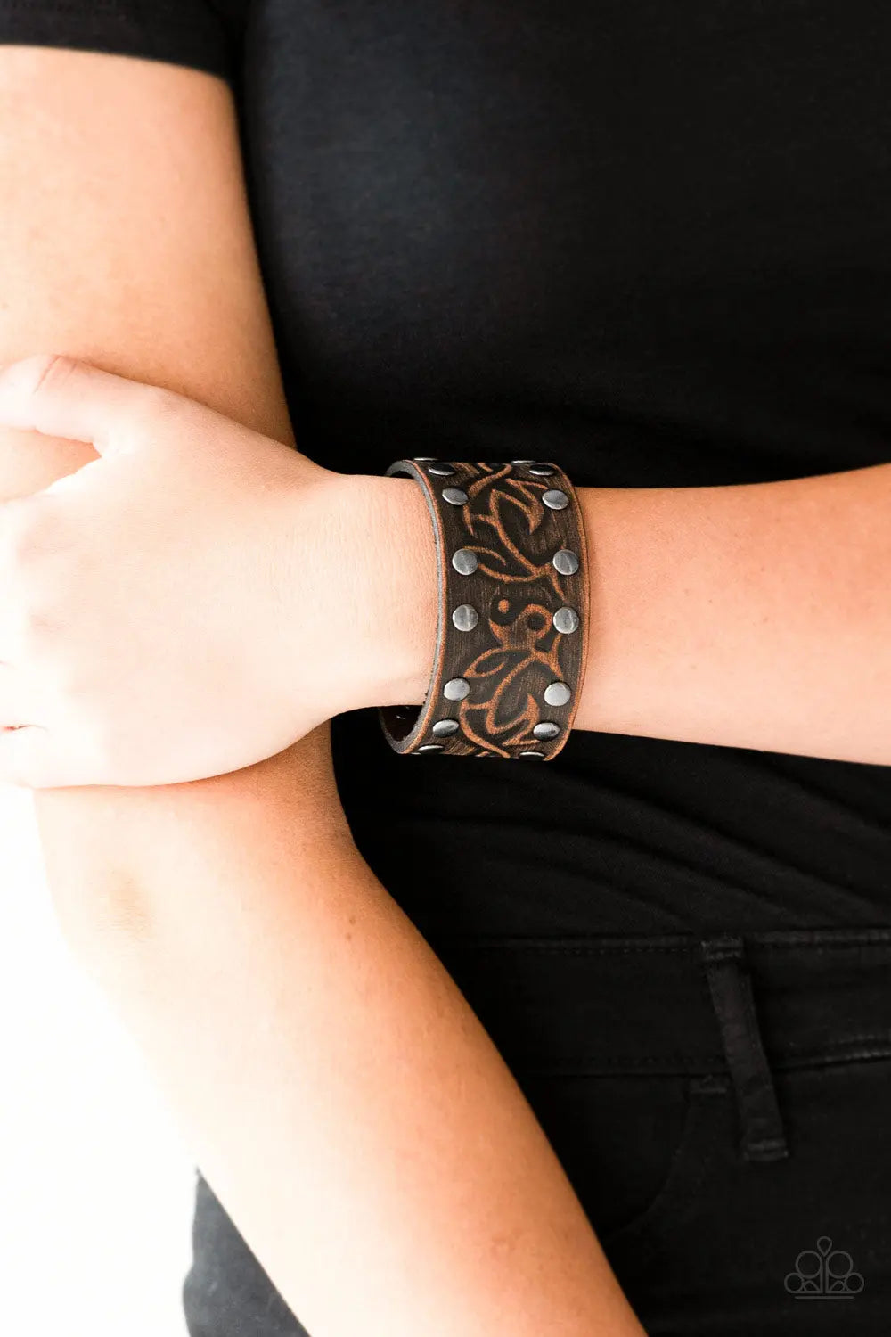 Paparazzi Accessories ✽ Nature Guide - Brown Bracelet✽Flat Rate Ship $4.50✽ - Image #2