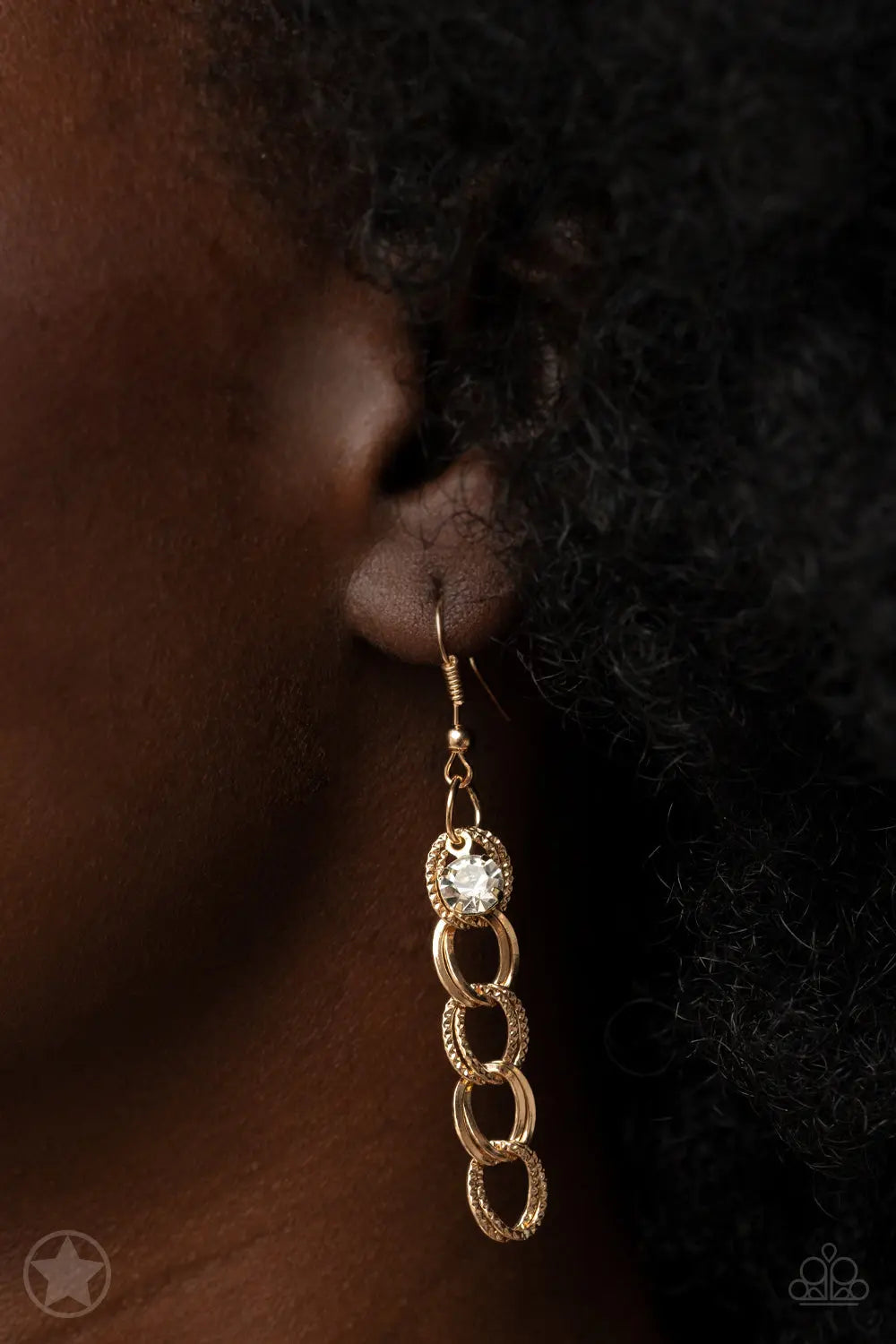 Paparazzi Accessories ✽ Fishing for Compliments - Gold Necklace✽Flat Rate Ship $4.50✽ - Image #3
