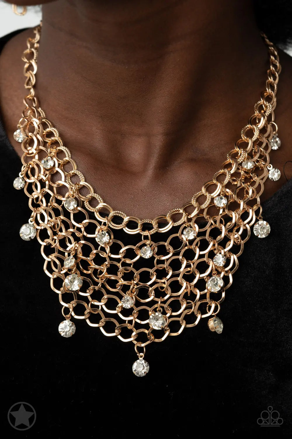 Paparazzi Accessories ✽ Fishing for Compliments - Gold Necklace✽Flat Rate Ship $4.50✽ - Image #2