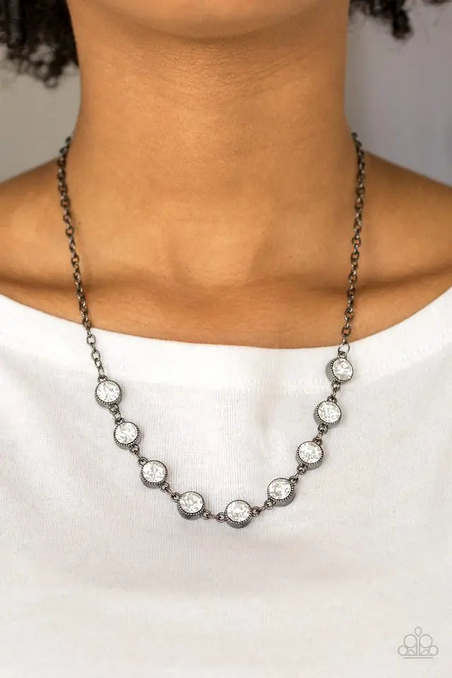 Paparazzi Accessories ❋Starlit Socials - Black Necklace❋ Flat Rate Ship $4.50❋ - Image #3