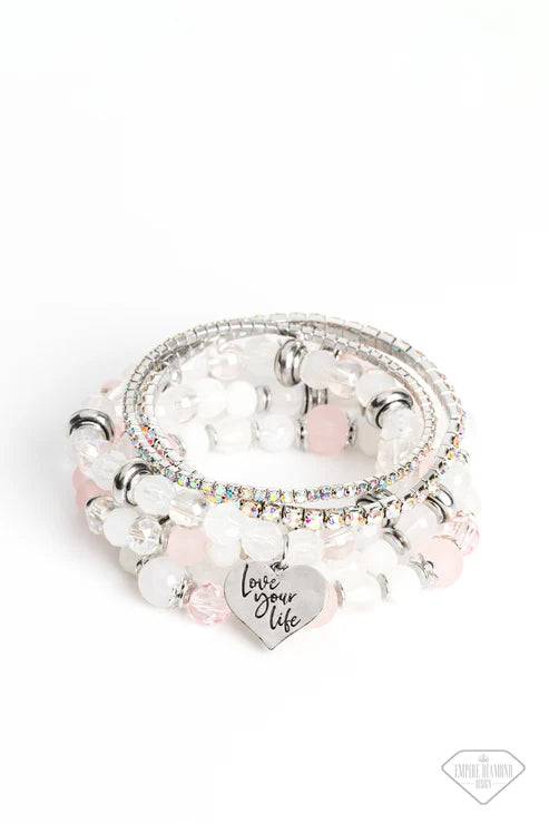 Paparazzi Accessories ✽ Optimistic Opulence - Pink ✽Flat Rate Ship $4.50✽ (Copy)
