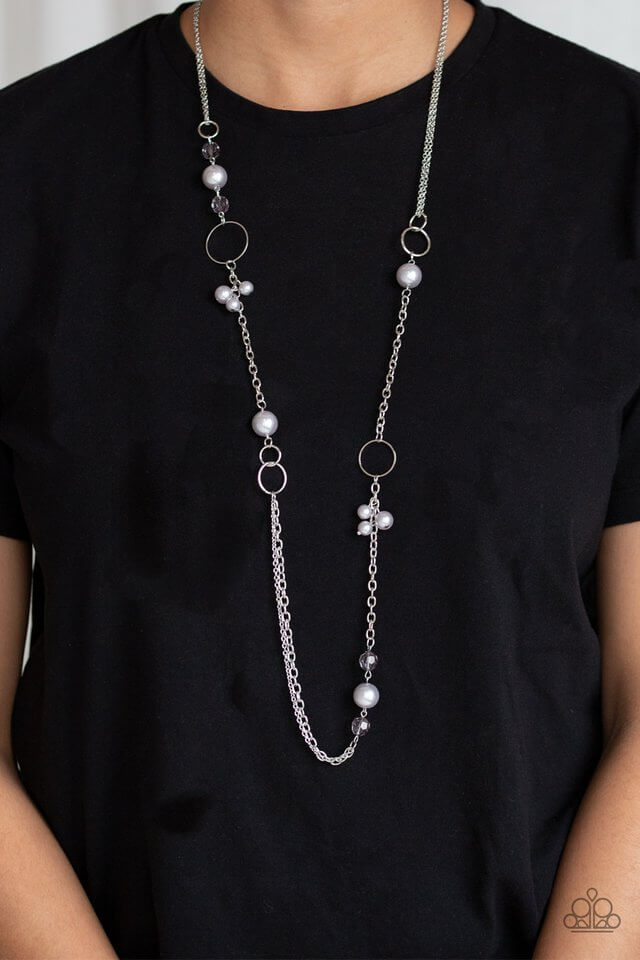 Paparazzi Accessories ❋Pageant Princess - Silver Necklace❋ Flat Rate Ship $4.50❋ - Image #2