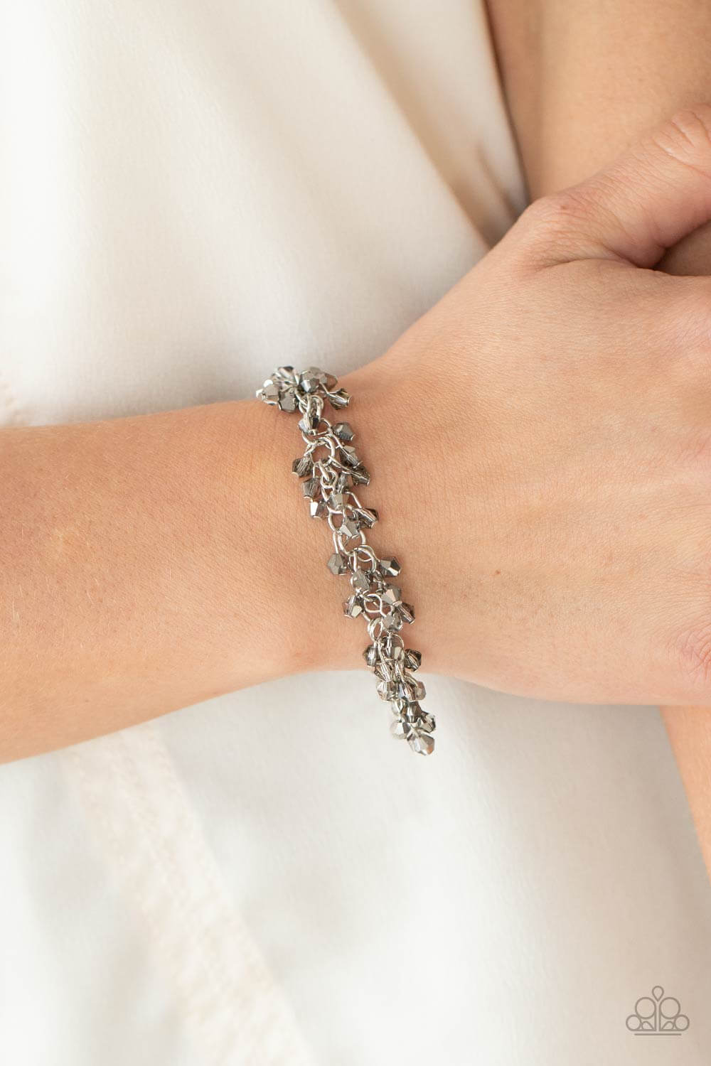 Paparazzi Accessories ❋Twinkly Twilight - Silver Bracelet❋ Flat Rate Ship $4.50❋ - Image #2