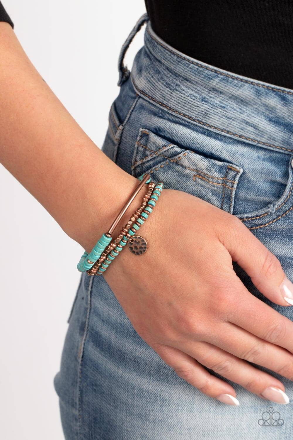 Paparazzi Accessories ❋Terraform Trendsetter - Copper Bracelet❋ Flat Rate Ship $4.50❋ - Image #2