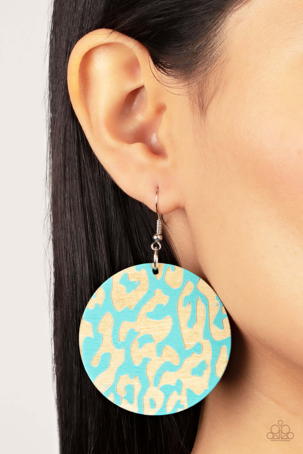 Paparazzi Accessories ❋Catwalk Safari - Blue Earrings❋ Flat Rate Ship $4.50❋ - Image #2
