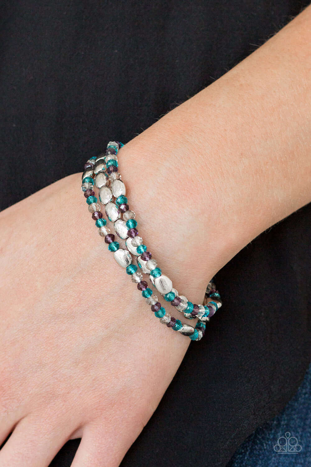 Paparazzi Accessories ✽ Hello Beautiful - Multi Bracelet✽Flat Rate Ship $4.50✽ - Image #2