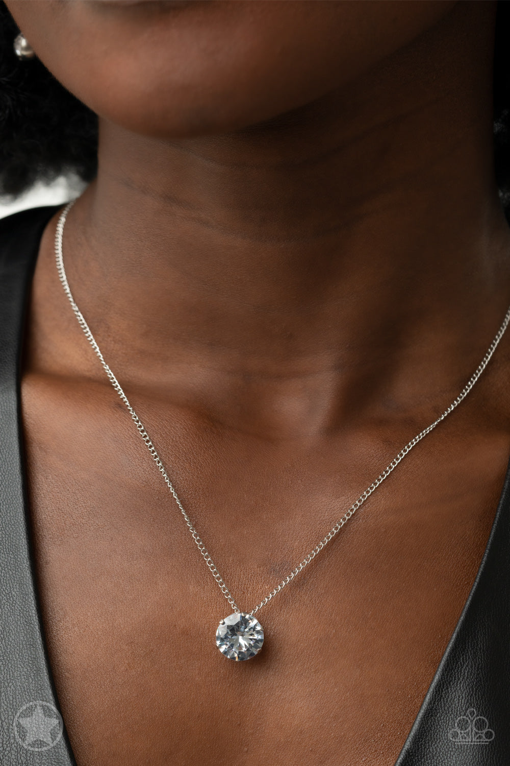 Paparazzi Accessories ✽ What A Gem - White Necklace✽Flat Rate Ship $4.50✽