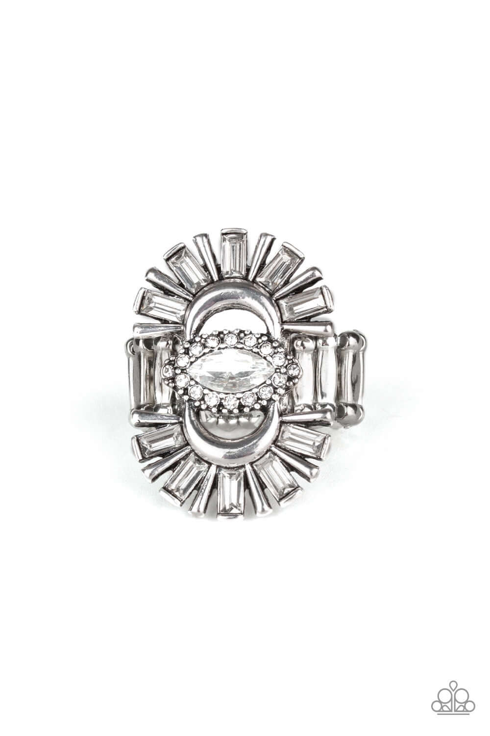 brought✽to✽you✽by✽blingflingbykat✽deco-diva-white-ring✽paparazzi-accessories