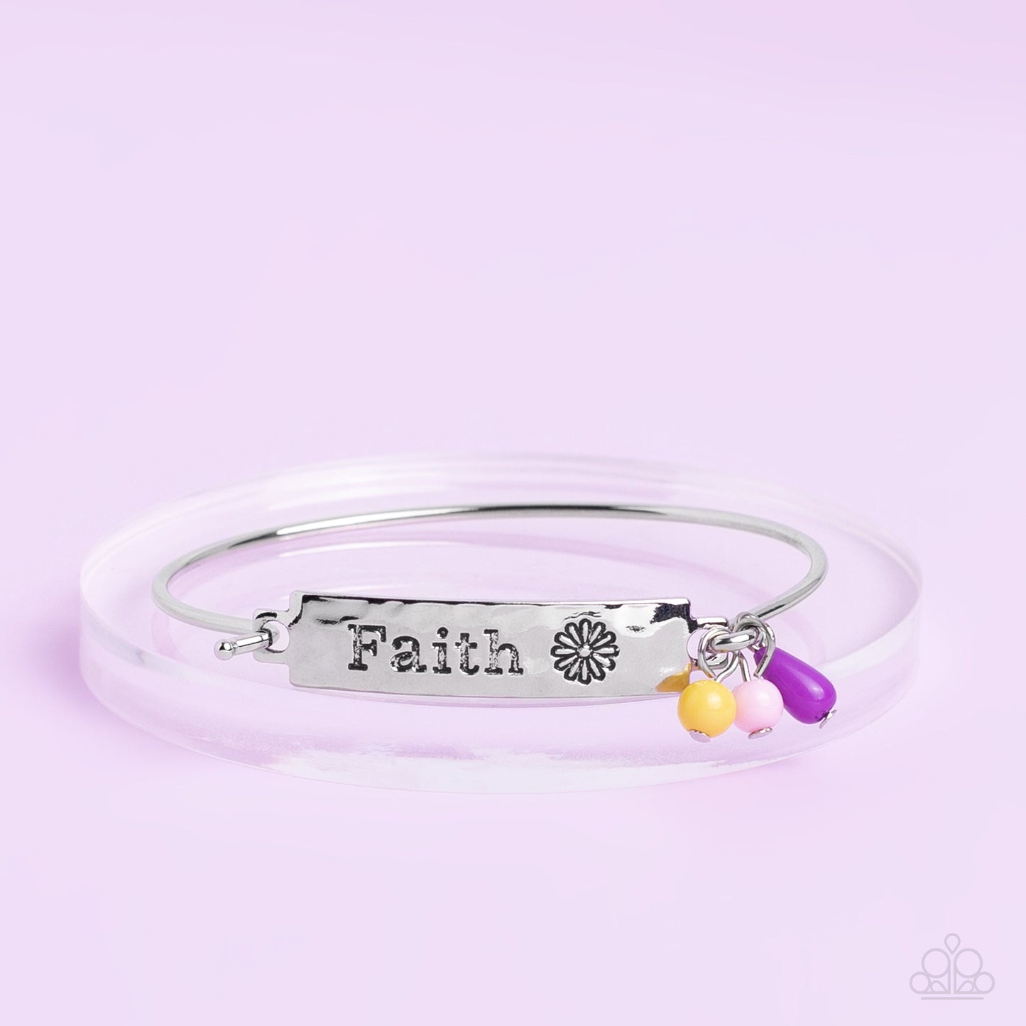 Paparazzi Accessories ❋Flirting with Faith - Purple Bracelet❋ Flat Rate Ship $4.50❋ - Image #3