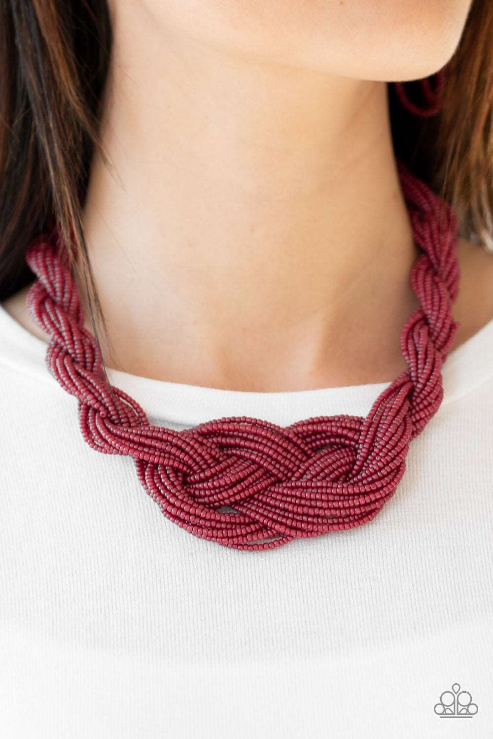Paparazzi Accessories ✽ A Standing Ovation - Red Necklace✽Flat Rate Ship $4.50✽