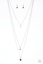 Load image into Gallery viewer, brought✽to✽you✽by✽blingflingbykat✽crystal-chic-purple-necklace✽paparazzi-accessories