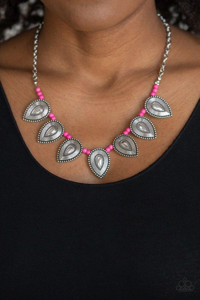 Paparazzi Accessories ❋Terra Trailblazer - Pink Necklace❋ Flat Rate Ship $4.50❋ - Image #2