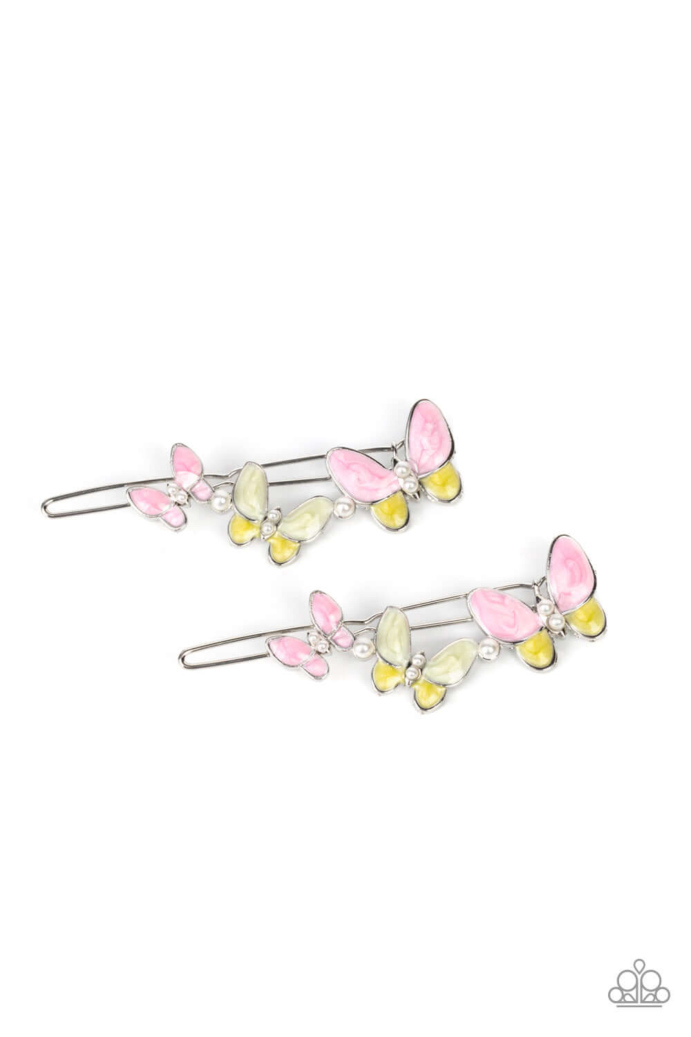 Paparazzi Accessories ❋Bushels of Butterflies - Pink Hair Clip❋ Flat Rate Ship $4.50❋ - Image #2