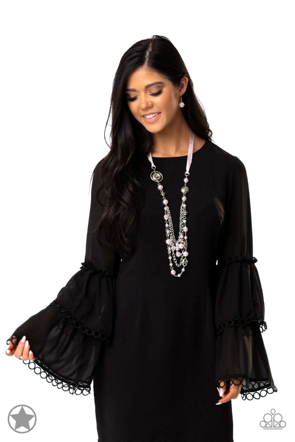 Paparazzi Accessories ✽ All The Trimmings - Pink Necklace✽Flat Rate Ship $4.50✽