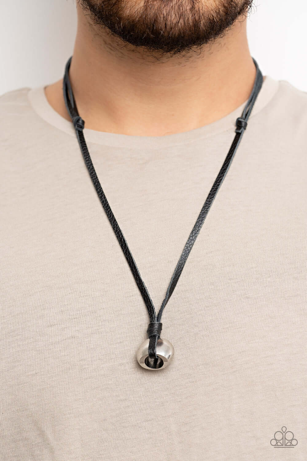 Paparazzi Accessories ❋Winslow Wrangler - Black Necklace❋ Flat Rate Ship $4.50❋ - Image #2