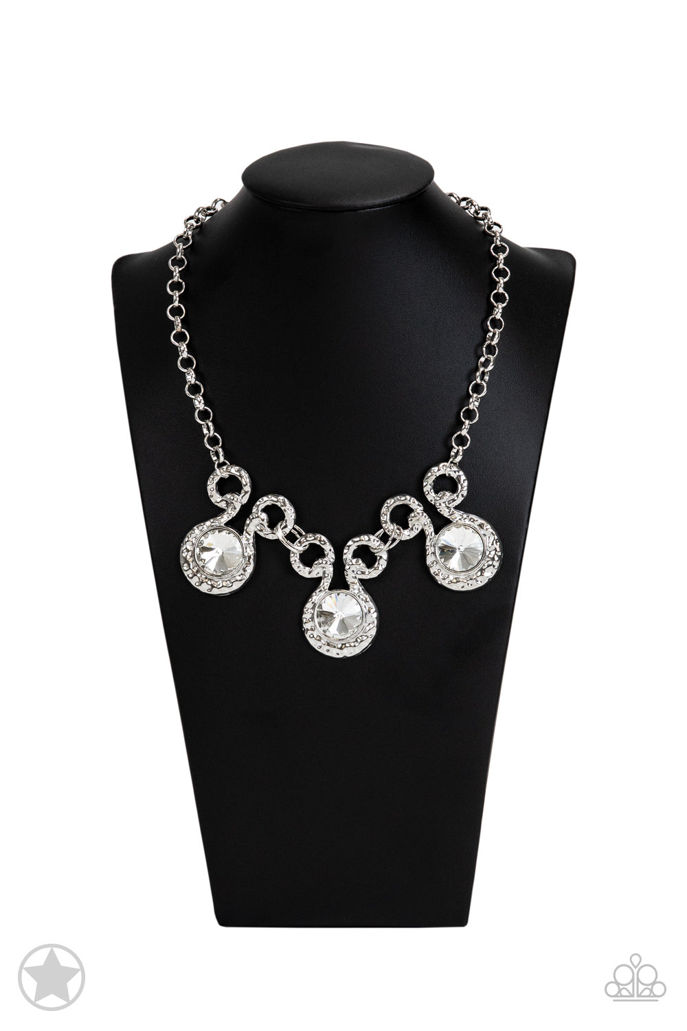 Paparazzi Accessories ✽ Hypnotized - Silver Necklace✽Flat Rate Ship $4.50✽
