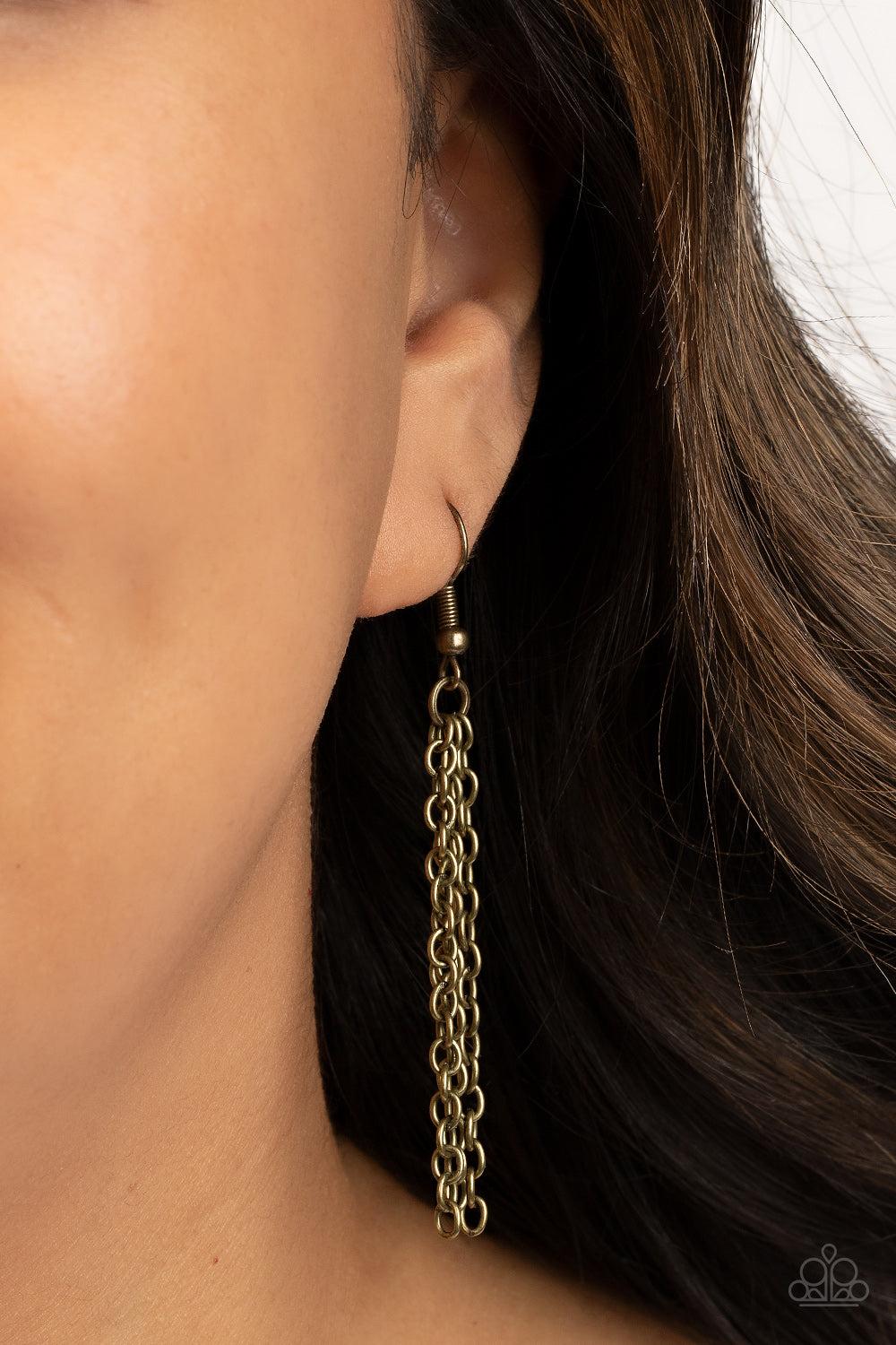 Paparazzi Accessories ❋Industrial Jungle - Brass Necklace❋ Flat Rate Ship $4.50❋ - Image #3