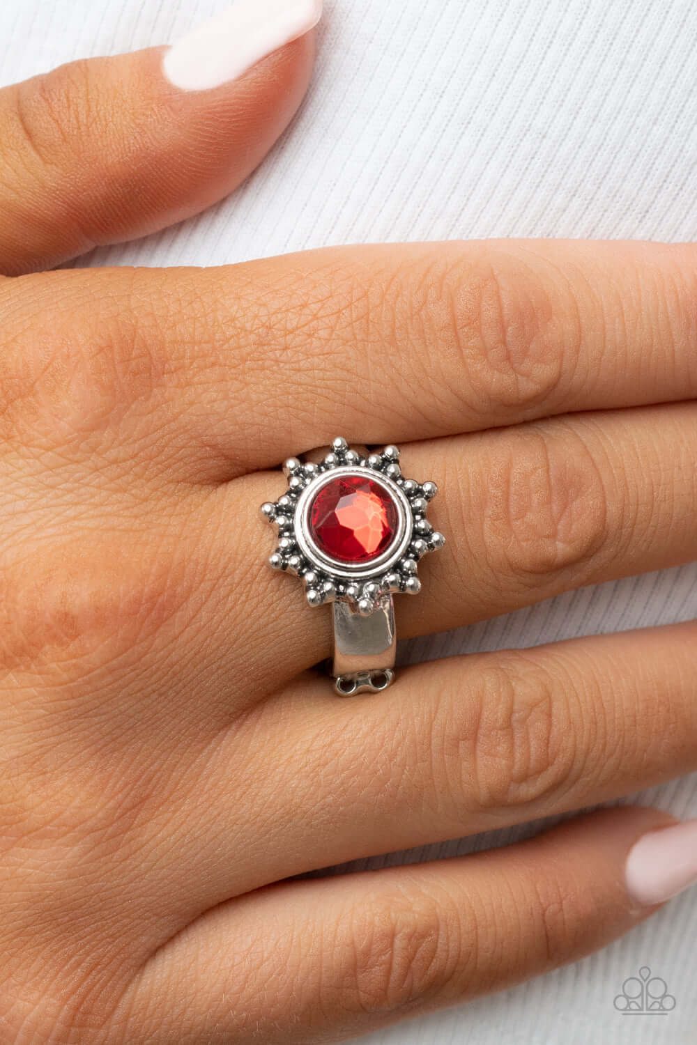 Paparazzi Accessories ❋Expect Sunshine and REIGN - Red Ring❋ Flat Rate Ship $4.50❋ - Image #2