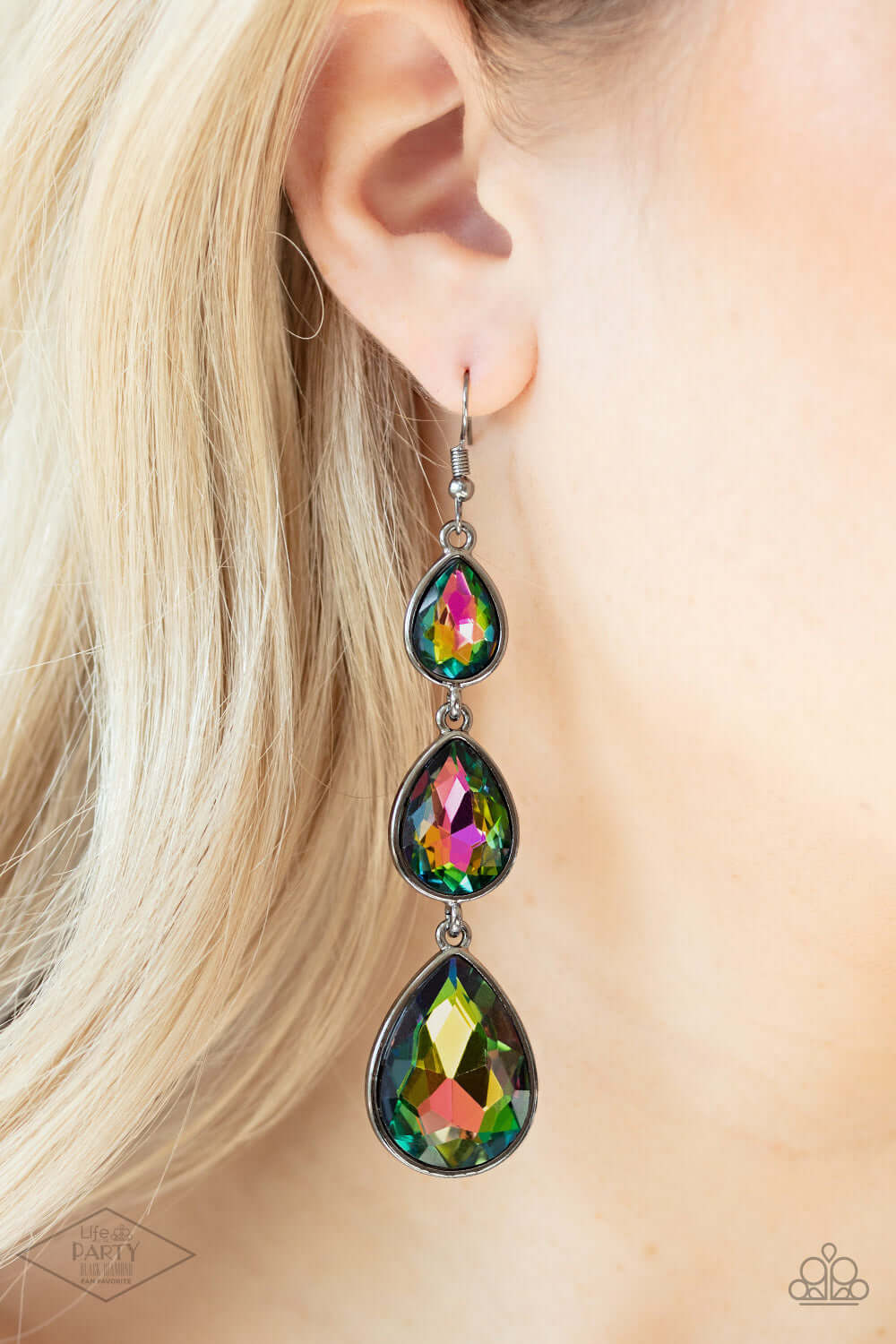 Paparazzi Accessories ❋Metro Momentum - Multi Earrings❋ Flat Rate Ship $4.50❋ - Image #2