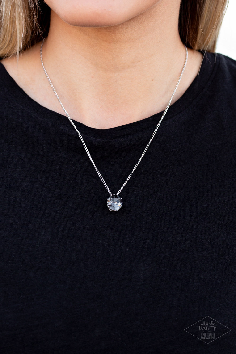 Paparazzi Accessories ✽ What A Gem - Silver Necklace✽Flat Rate Ship $4.50✽