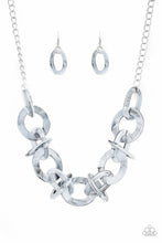 Load image into Gallery viewer, brought✽to✽you✽by✽blingflingbykat✽chromatic-charm-silver-necklace✽paparazzi-accessories