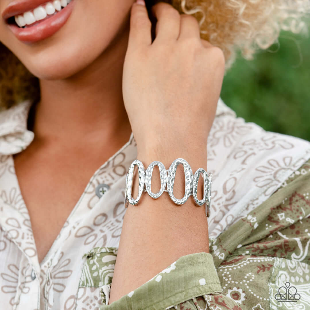 Paparazzi Accessories ❋Homestead Heirloom - Silver Bracelet❋ Flat Rate Ship $4.50❋ - Image #3