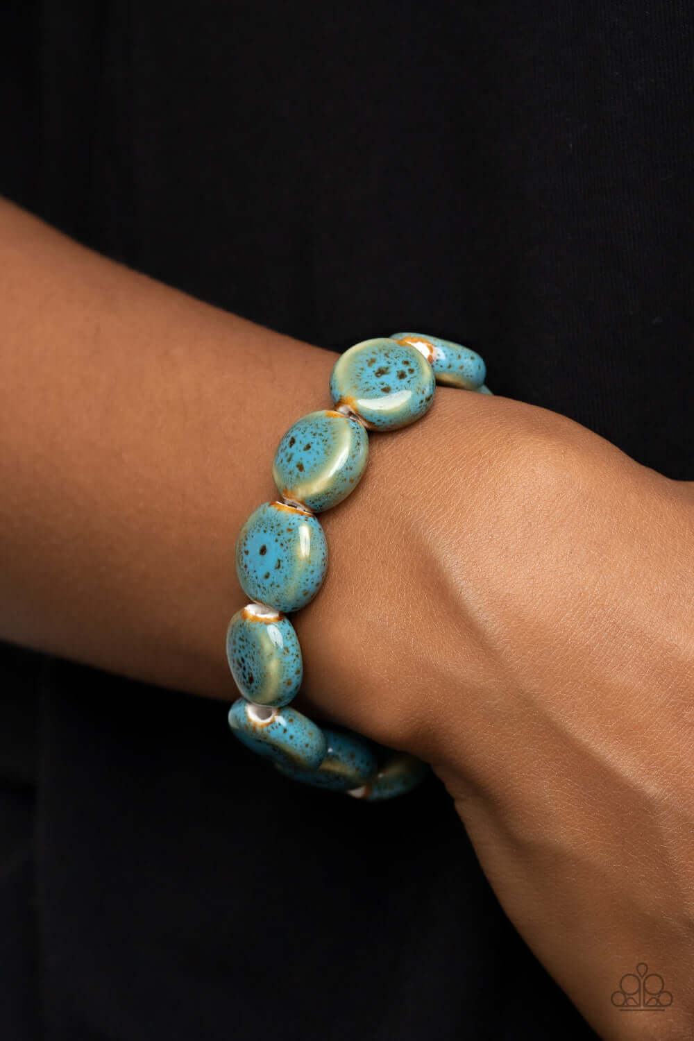 Paparazzi Accessories ❋Earthy Entrada - Blue Bracelet❋ Flat Rate Ship $4.50❋ - Image #2