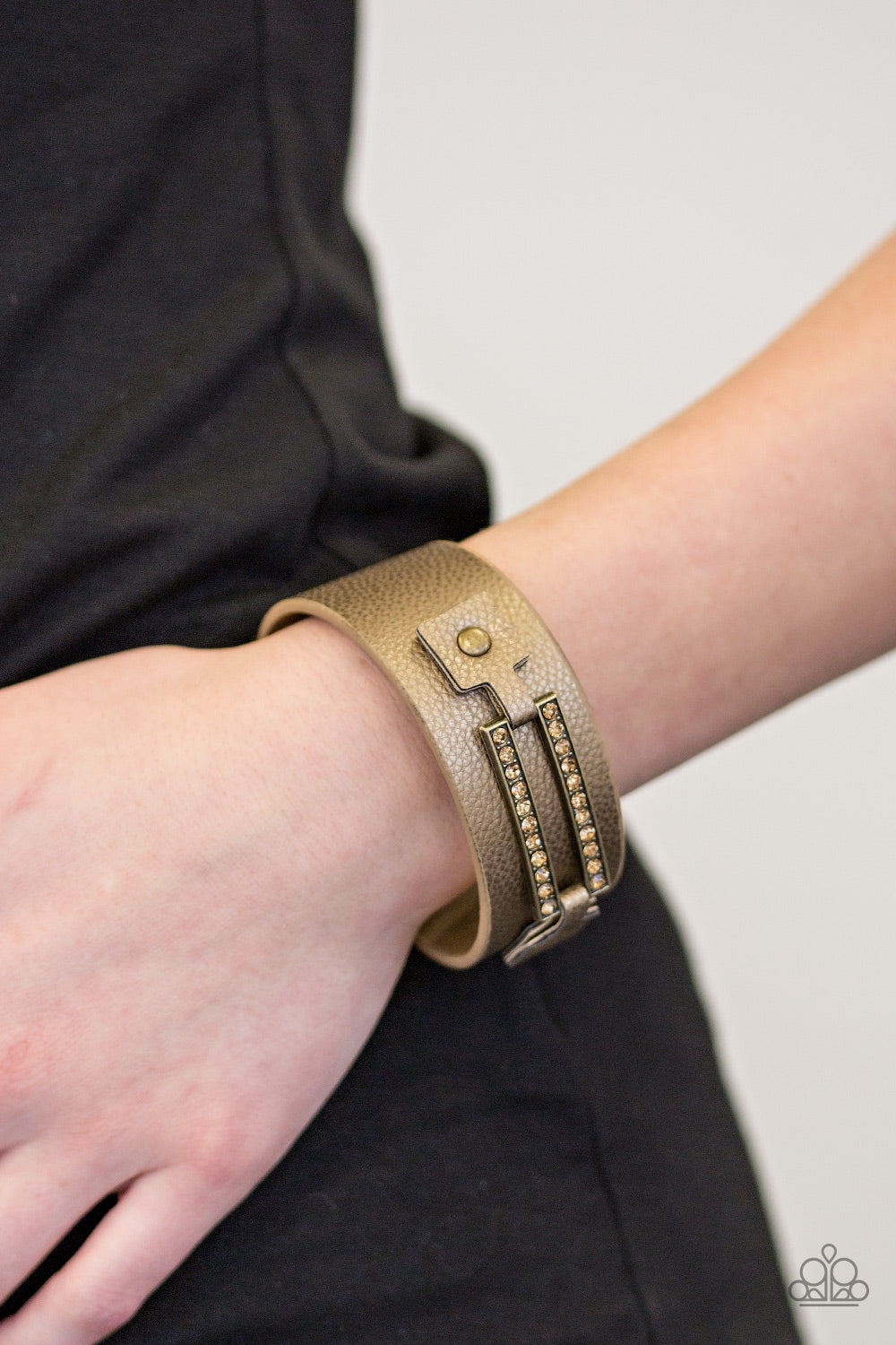 Paparazzi Accessories ✽ Street Glam - Brass Bracelet✽Flat Rate Ship $4.50✽