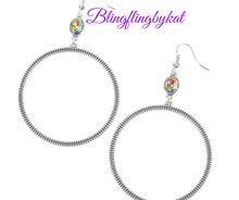 Load image into Gallery viewer, Paparazzi Accessories ✽ Work That Circuit - Multi Earrings✽ Flat Rate Ship $4.50✽ - Image #2