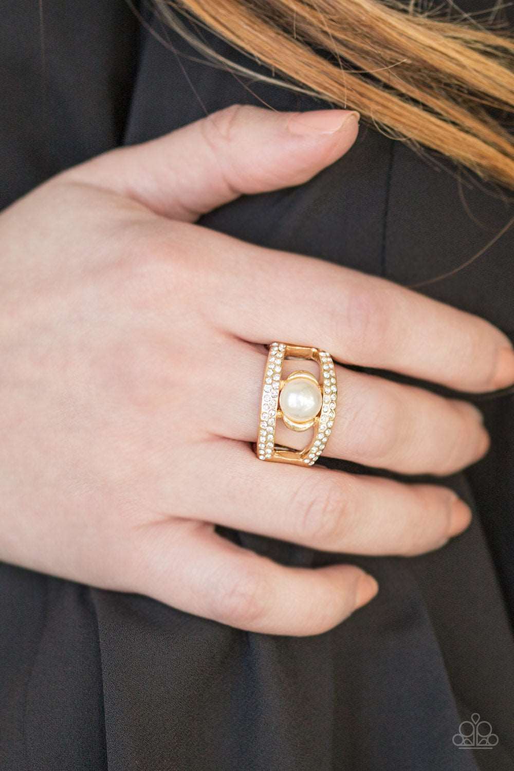 Paparazzi Accessories ✽ Bank Run - Gold Ring✽Flat Rate Ship $4.50✽