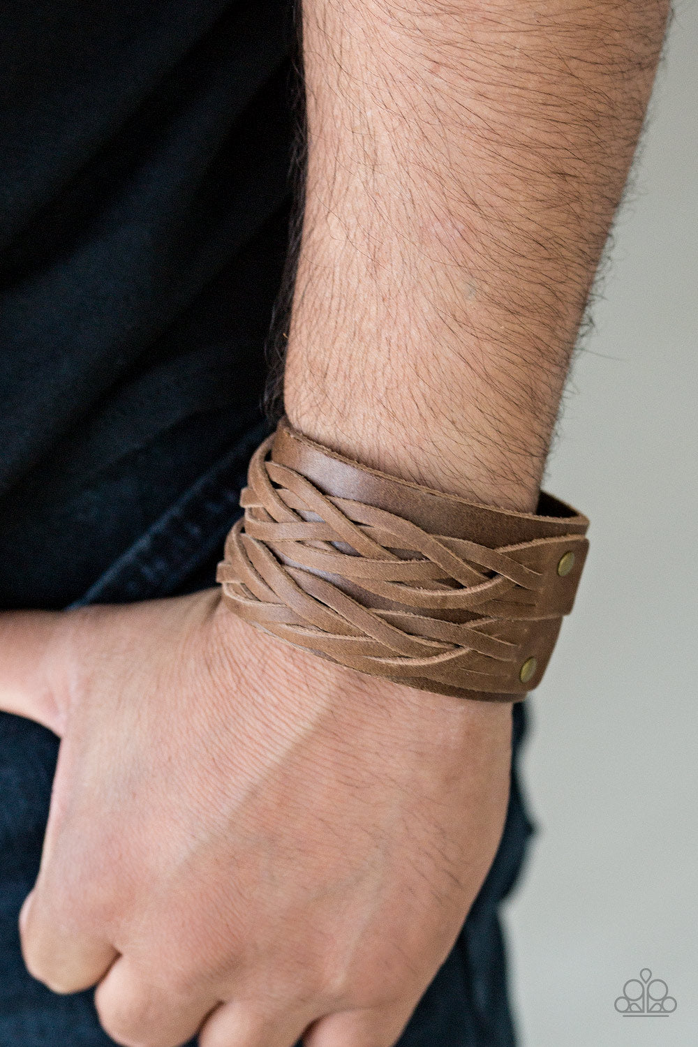 Paparazzi Accessories ✽ No Mercy - Brown Bracelet✽Flat Rate Ship $4.50✽