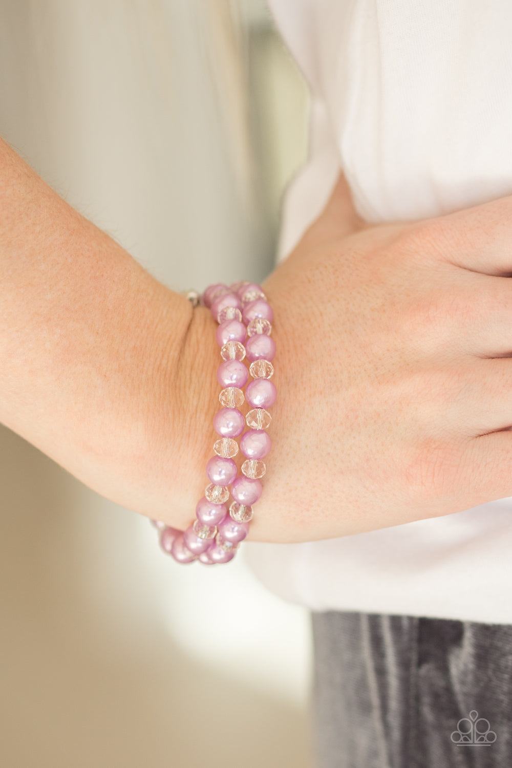 Paparazzi Accessories ✽ Modestly Modest - Purple Bracelet✽Flat Rate Ship $4.50✽