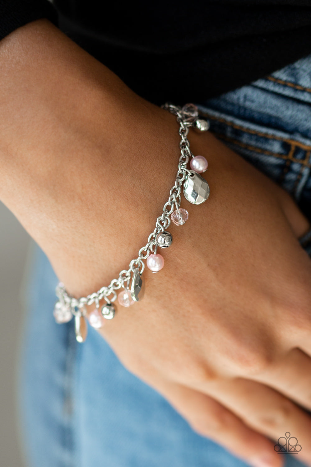 Paparazzi Accessories ✽ Modestly Midsummer - Pink Bracelet✽Flat Rate Ship $4.50✽