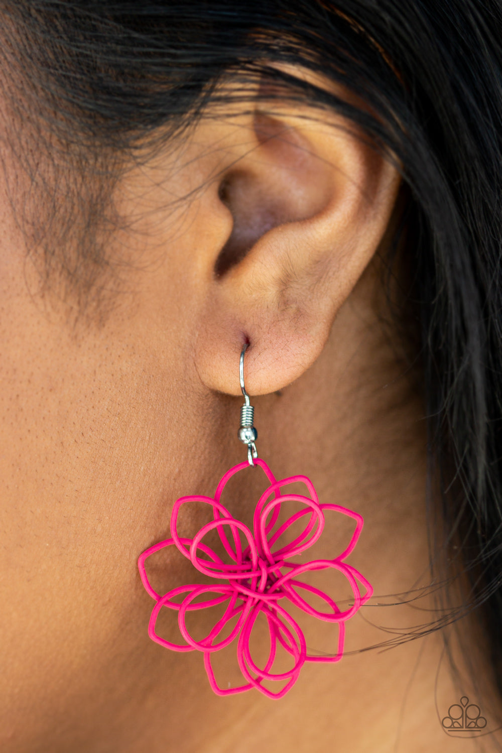 Paparazzi Accessories ✽ Springtime Serenity - Pink Earrings✽Flat Rate Ship $4.50✽