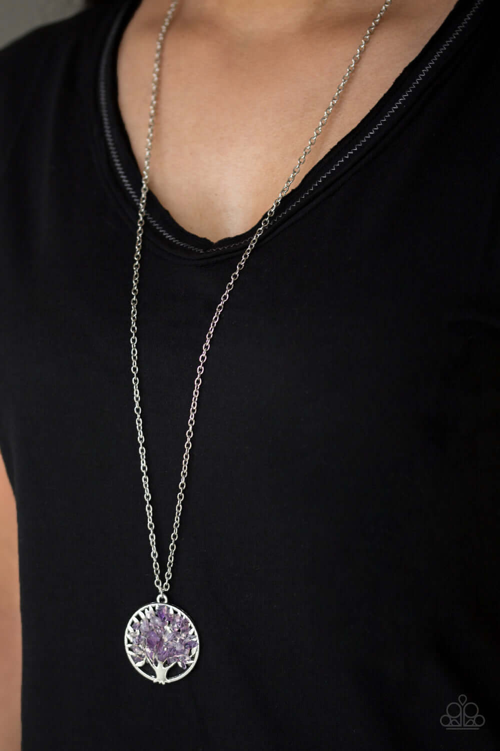 Paparazzi Accessories ✽ Naturally Nirvana - Purple Necklace✽Flat Rate Ship $4.50✽ - Image #2