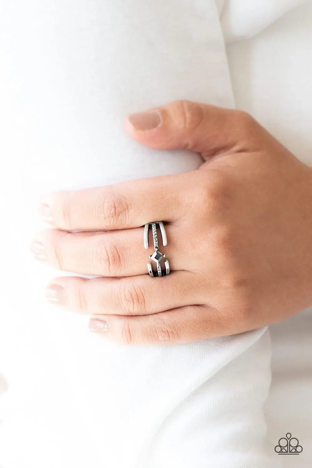 Paparazzi Accessories ✽ City Center - Silver Ring✽Flat Rate Ship $4.50✽ - Image #2