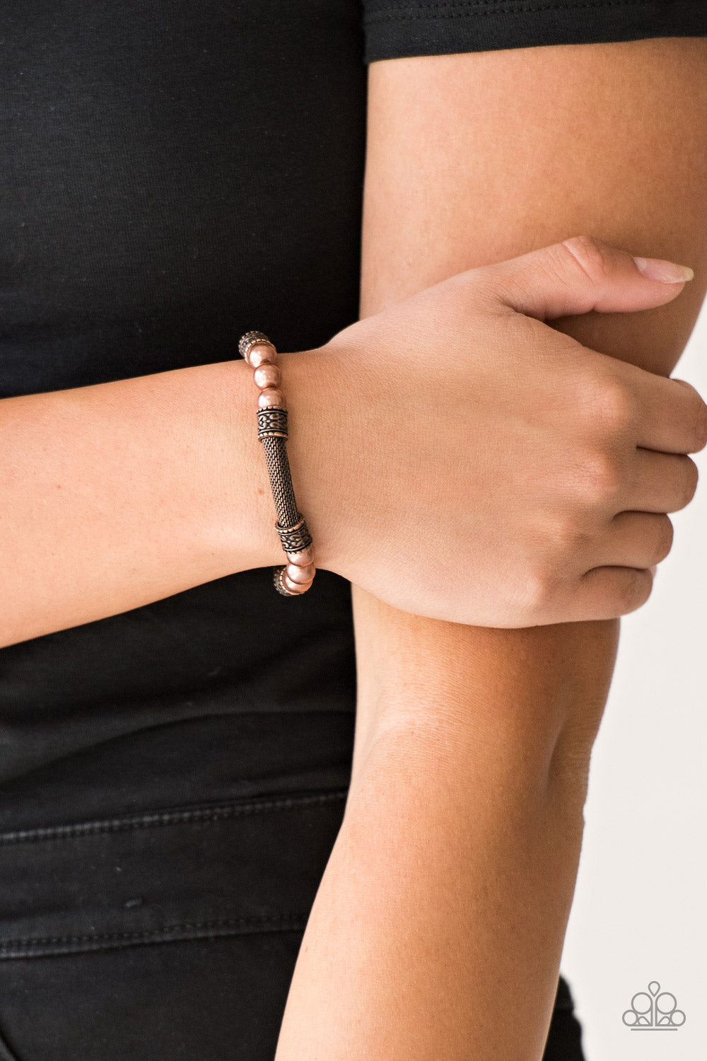 Paparazzi Accessories ✽ Talk Some SENSEI - Copper Bracelet✽Flat Rate Ship $4.50✽