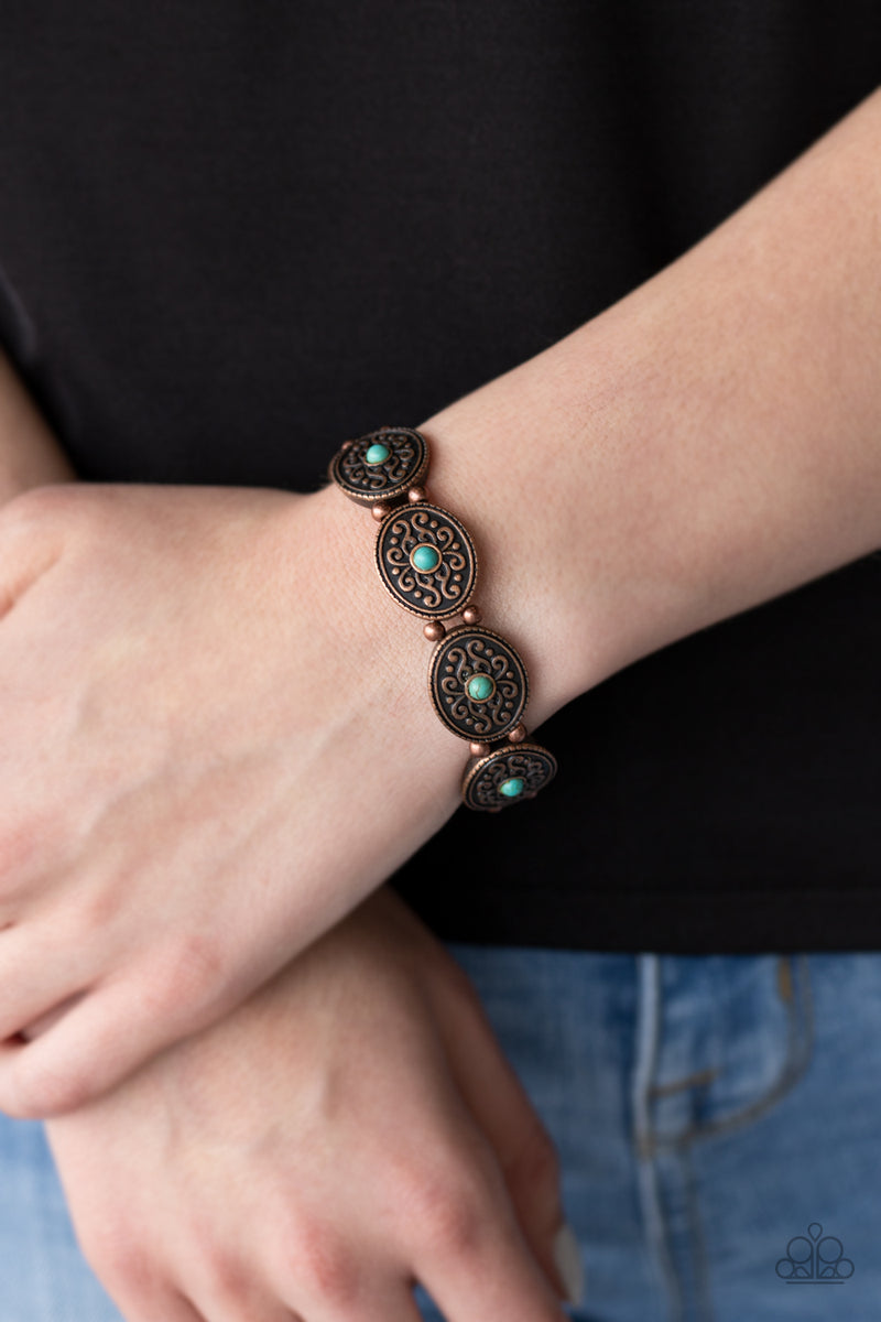 Paparazzi Accessories ❋West Wishes - Copper Bracelet❋ Flat Rate Ship $4.50❋ - Blingflingbykat