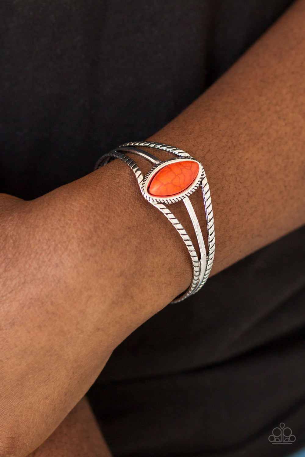 Paparazzi Accessories ✽ Western Wanderer - Orange Bracelet✽Flat Rate Ship $4.50✽