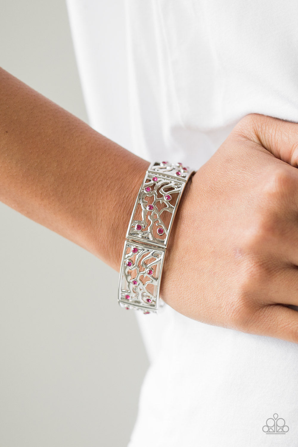 Paparazzi Accessories ✽ Yours and VINE - Pink Bracelet✽Flat Rate Ship $4.50✽