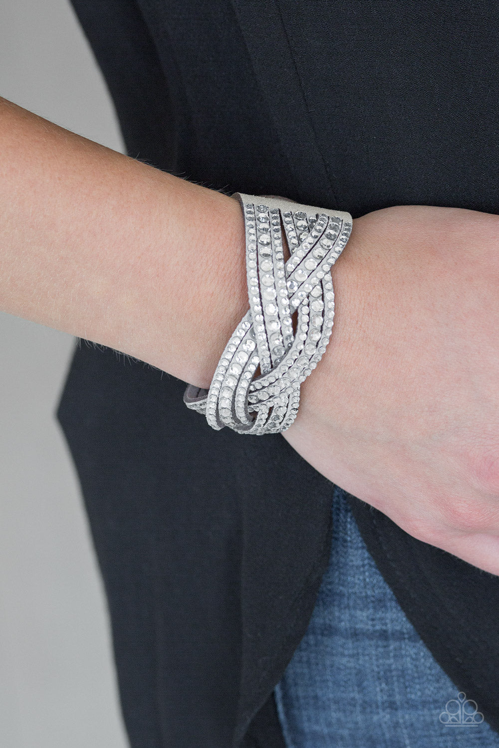 Paparazzi Accessories ❋Bring On The Bling - Silver Bracelet❋ Flat Rate Ship $4.50❋