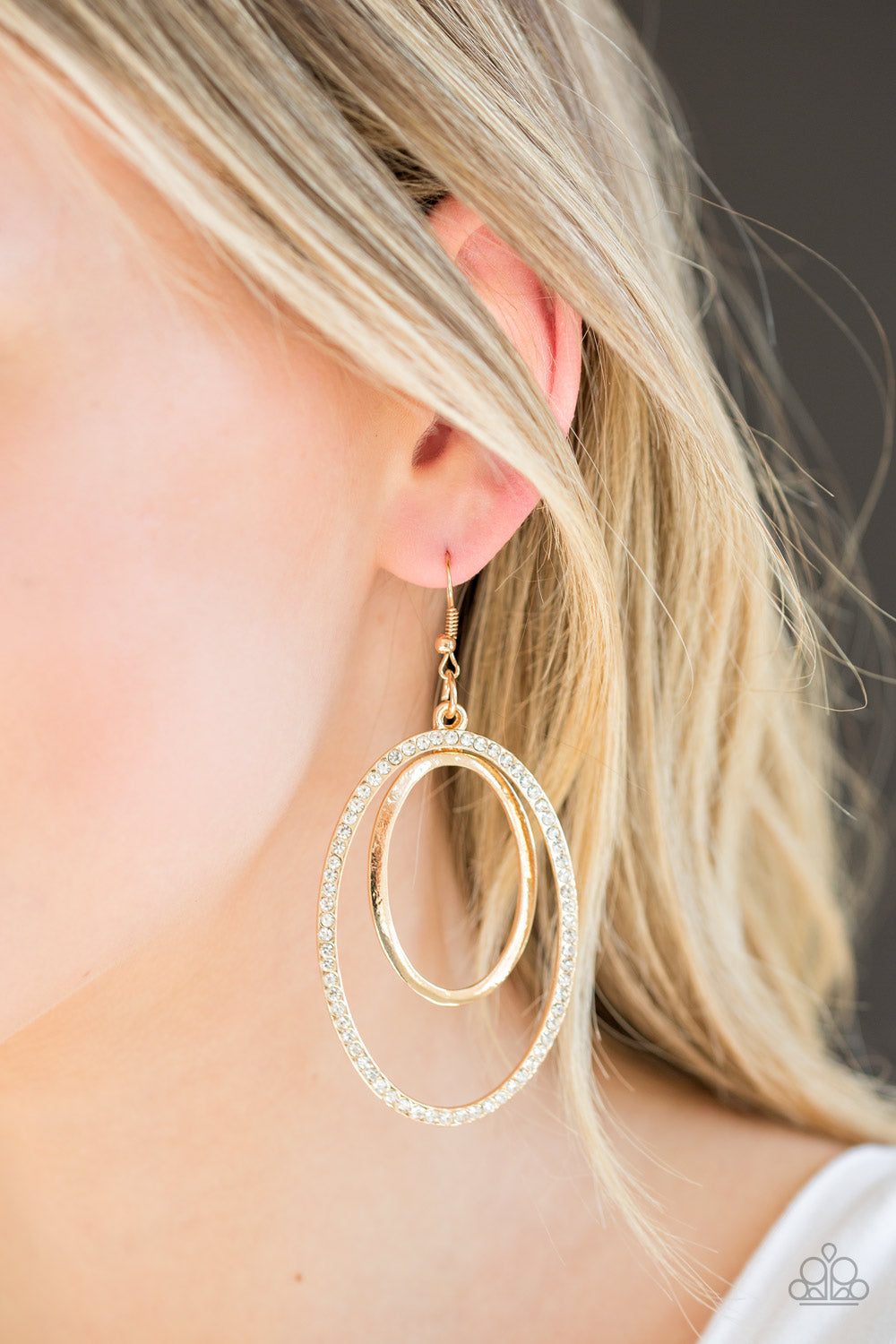 Paparazzi Accessories ✽ Wrapped In Wealth - Gold Earrings✽Flat Rate Ship $4.50✽