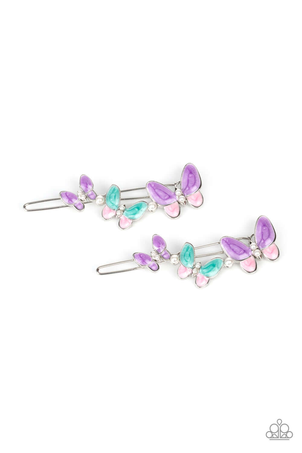 Paparazzi Accessories ❋Bushels of Butterflies - Multi Hair Clip❋ Flat Rate Ship $4.50❋ - Image #2