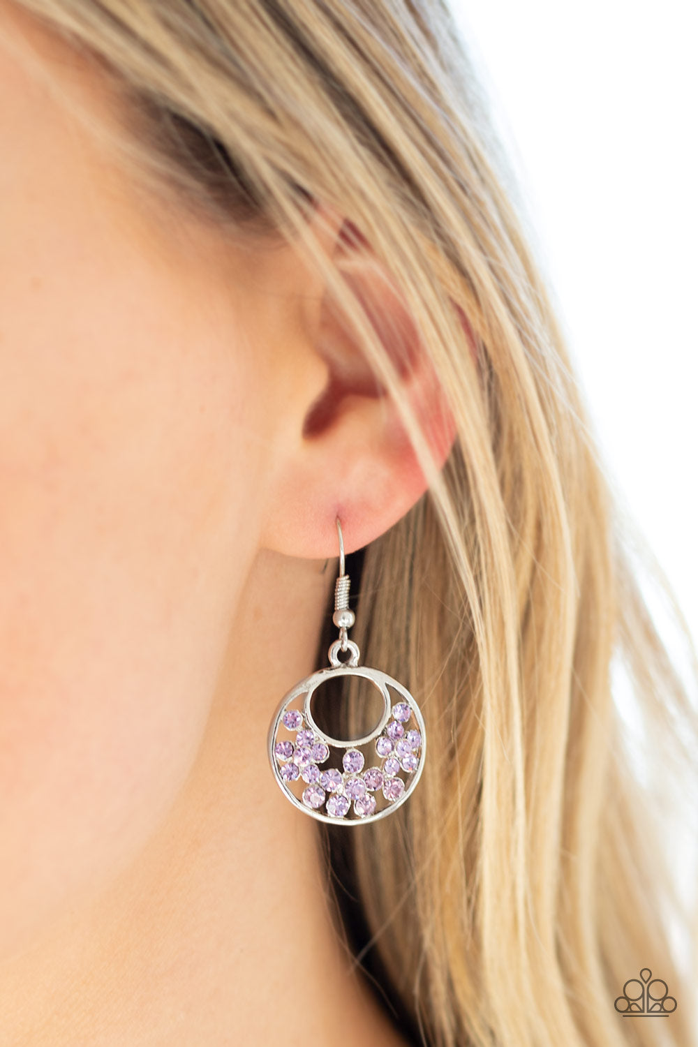 Paparazzi Accessories ✽ Sugary Shine - Purple Earrings✽Flat Rate Ship $4.50✽