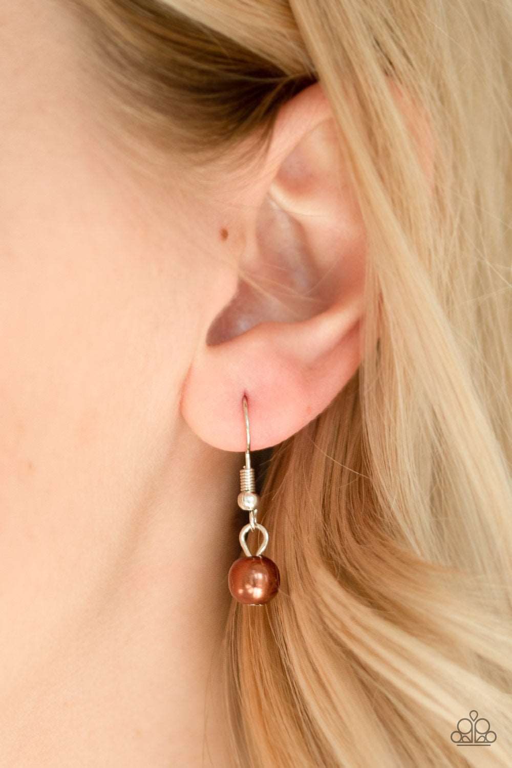 Paparazzi Accessories ✽ Bold Balancing Act - Brown Necklace✽Flat Rate Ship $4.50✽