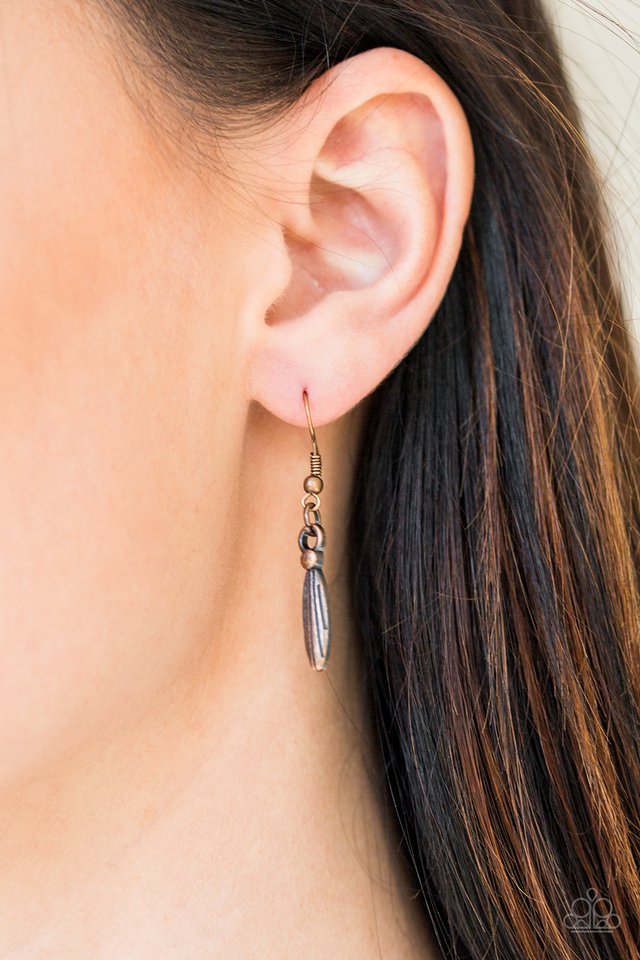 Paparazzi Accessories ✽Eastern Empress - Copper Necklace✽Flat Rate Ship $4.50✽