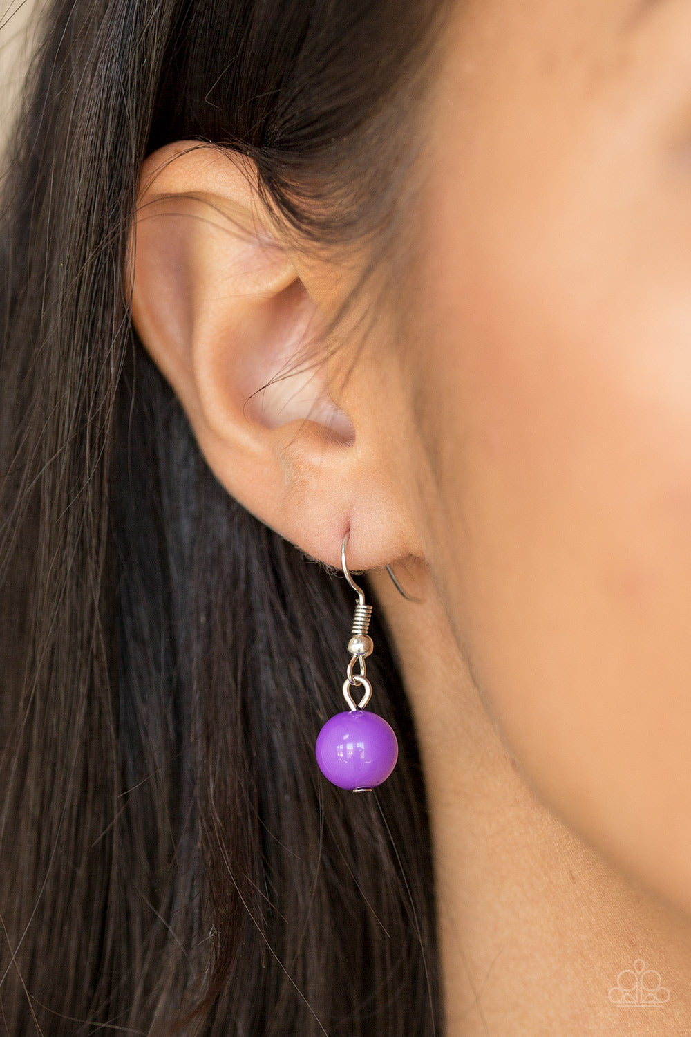 Paparazzi Accessories ✽ Friday Night Fringe - Purple Necklace✽Flat Rate Ship $4.50✽