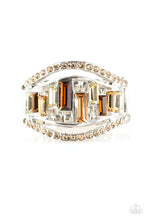 Load image into Gallery viewer, brought✽to✽you✽by✽blingflingbykat✽treasure-chest-charm-brown-ring✽paparazzi-accessories